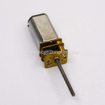 7V 150RPM N30 screw shaft small gear motor